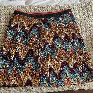Colorful Sequins Skirt with tags!